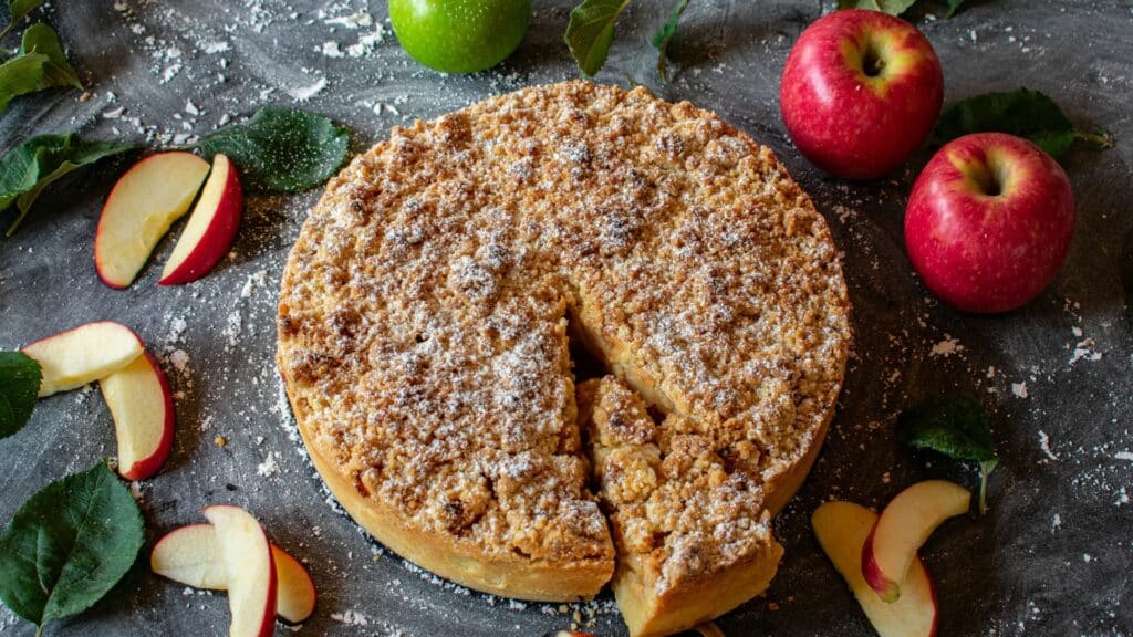 gâteau aux pommes