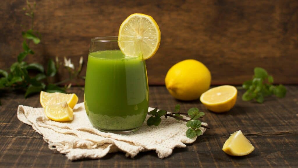 jus vert énergisant