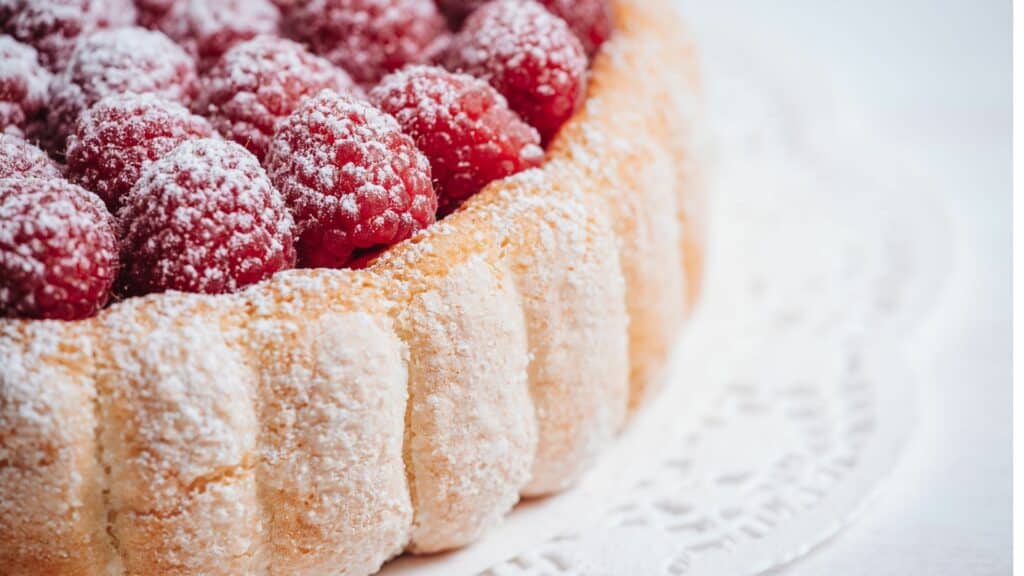 la charlotte aux fruits rouge
