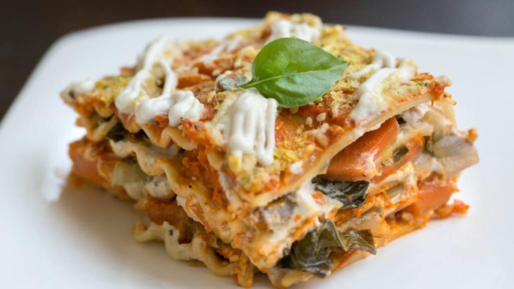 lasagnes végétaliennes