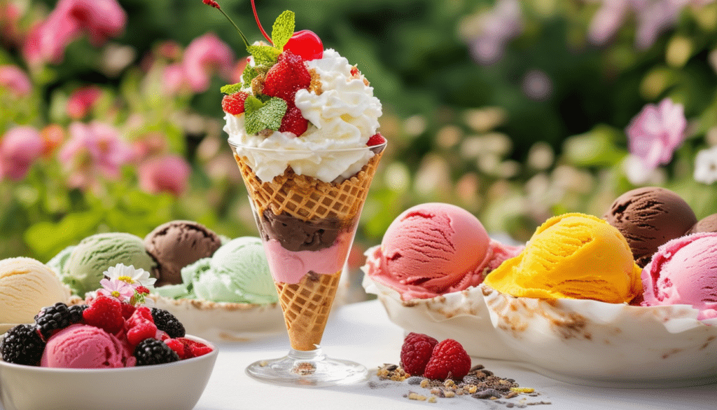 découvrez une sélection irrésistible des meilleurs desserts glacés pour rendre votre été encore plus gourmand. savourez des recettes rafraîchissantes, délicieuses et faciles à réaliser qui feront fondre de plaisir vos proches. parfait pour les chaudes journées d'été!