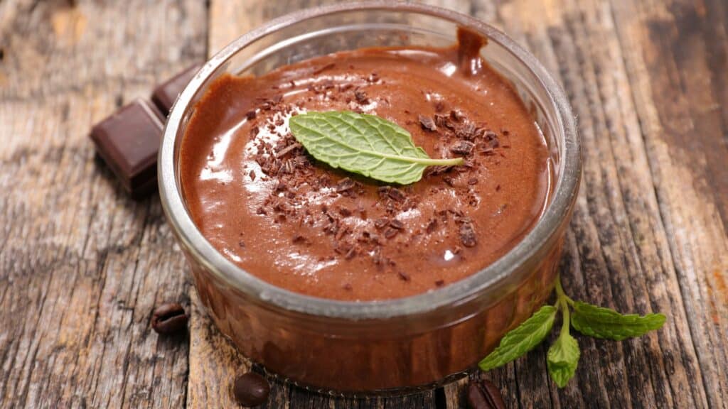 mousse au chocolat en 10 minutes