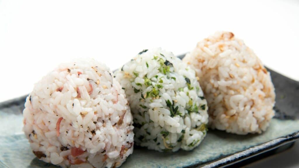 onigiris véganes