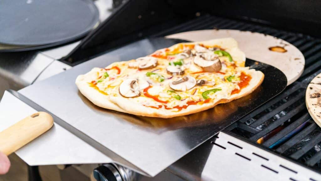 pizzas à la plancha