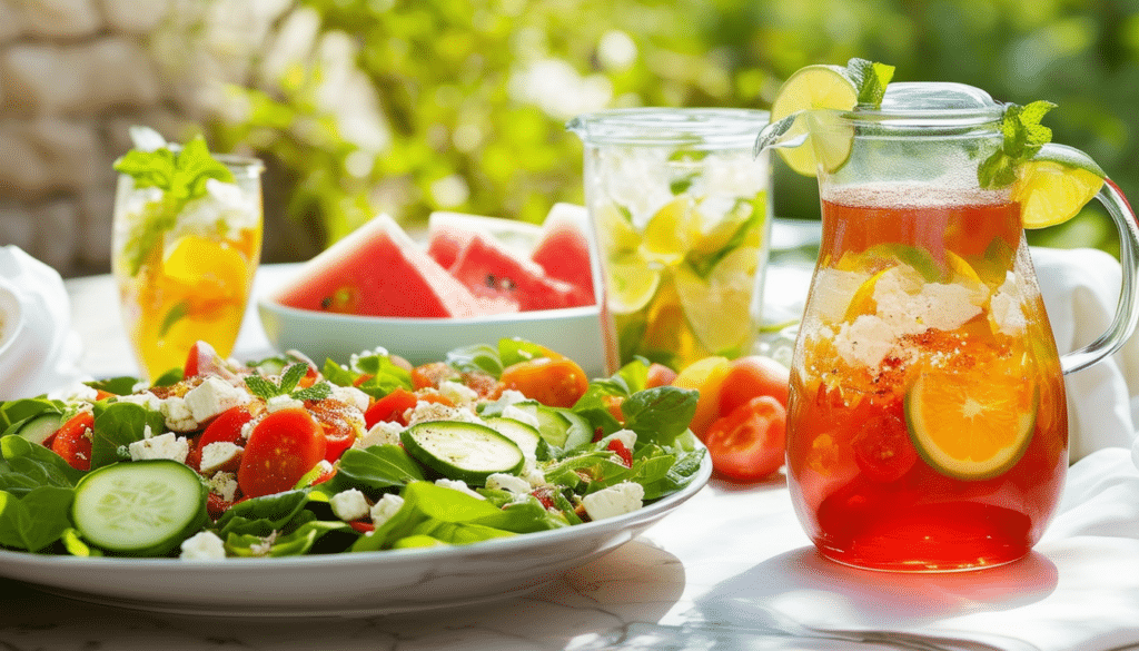 découvrez des idées de plats frais et légers pour affronter les chaleurs estivales. recettes saines, rafraîchissantes et faciles à préparer, parfaites pour des repas savoureux sans alourdir. profitez de l'été avec des saveurs qui vous garderont à l'aise!