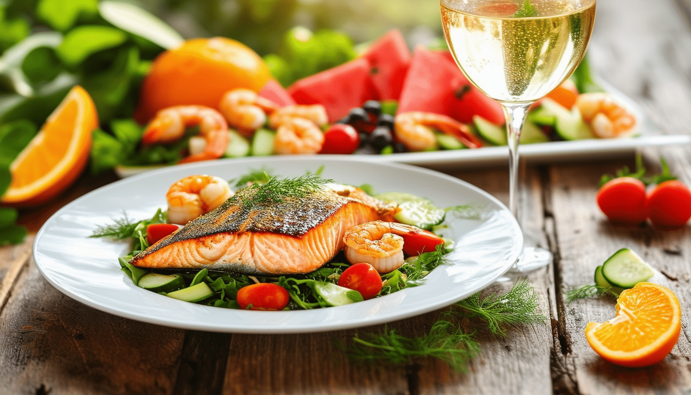 découvrez des recettes légères et rafraîchissantes de poissons et fruits de mer idéales pour cet été. savourez des plats sains et savoureux qui font le plein de saveurs tout en restant légers. parfait pour vos repas ensoleillés!
