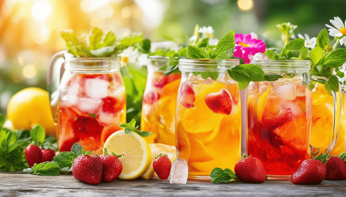 découvrez nos recettes d'infusions froides faciles et délicieuses pour vous rafraîchir tout l'été. préparez des boissons savoureuses et revitalisantes avec des ingrédients naturels et des combinaisons étonnantes. à vos infuseurs !