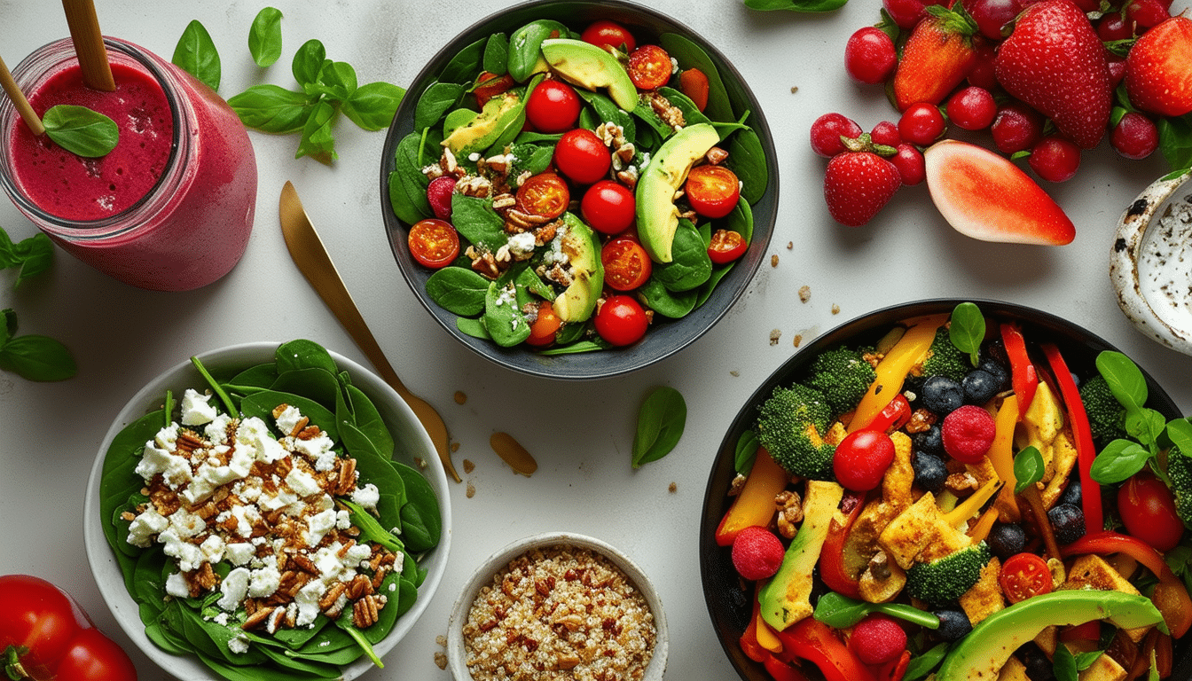 découvrez des recettes santé et colorées qui transformeront votre alimentation ! des plats savoureux et nutritifs pour un quotidien équilibré, alliant plaisir et bien-être.