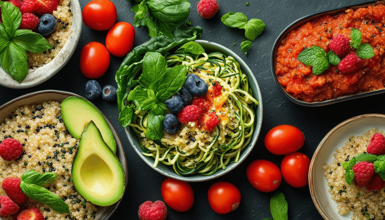 découvrez des recettes santé et colorées qui transformeront votre alimentation ! savourez des plats délicieux et nutritifs, faciles à préparer, pour un mode de vie sain et équilibré. réveillez vos papilles avec des ingrédients frais et variés, et apportez de la couleur à votre assiette tout en préservant votre bien-être.
