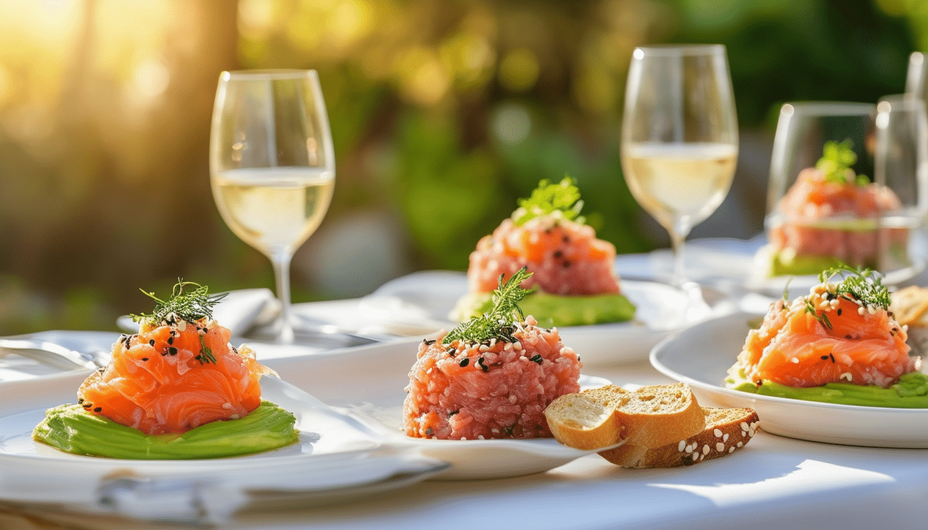 découvrez des recettes de tartares frais irrésistibles pour embellir vos soirées d'été. savourez des plats rafraîchissants et délicieux qui raviront vos invités et apporteront une touche estivale à vos repas en plein air.