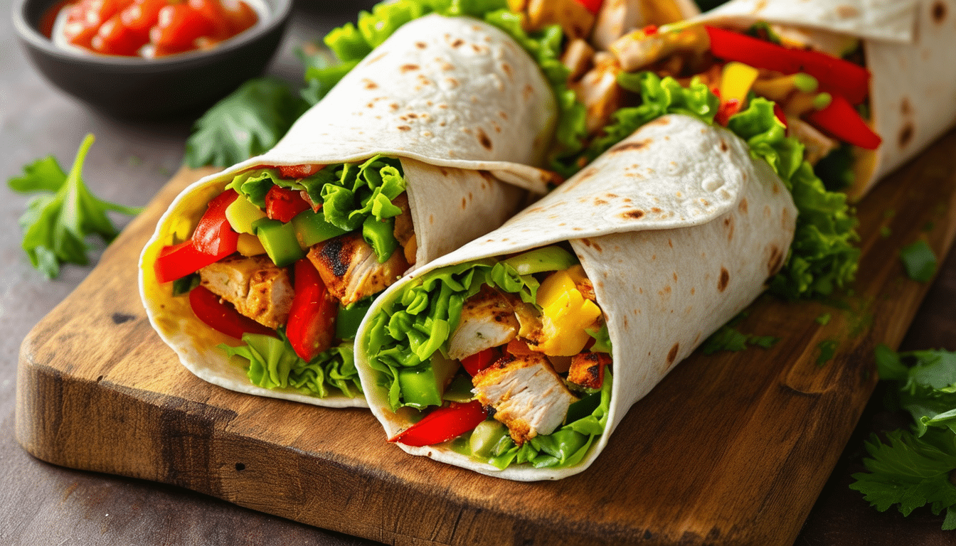 découvrez des wraps et tortillas délicieux et légers, idéaux pour un déjeuner rapide et sain. parfaits à emporter, ces incontournables de la cuisine vous offrent un équilibre entre saveur et praticité, pour des pauses déjeuner savoureuses où que vous soyez!
