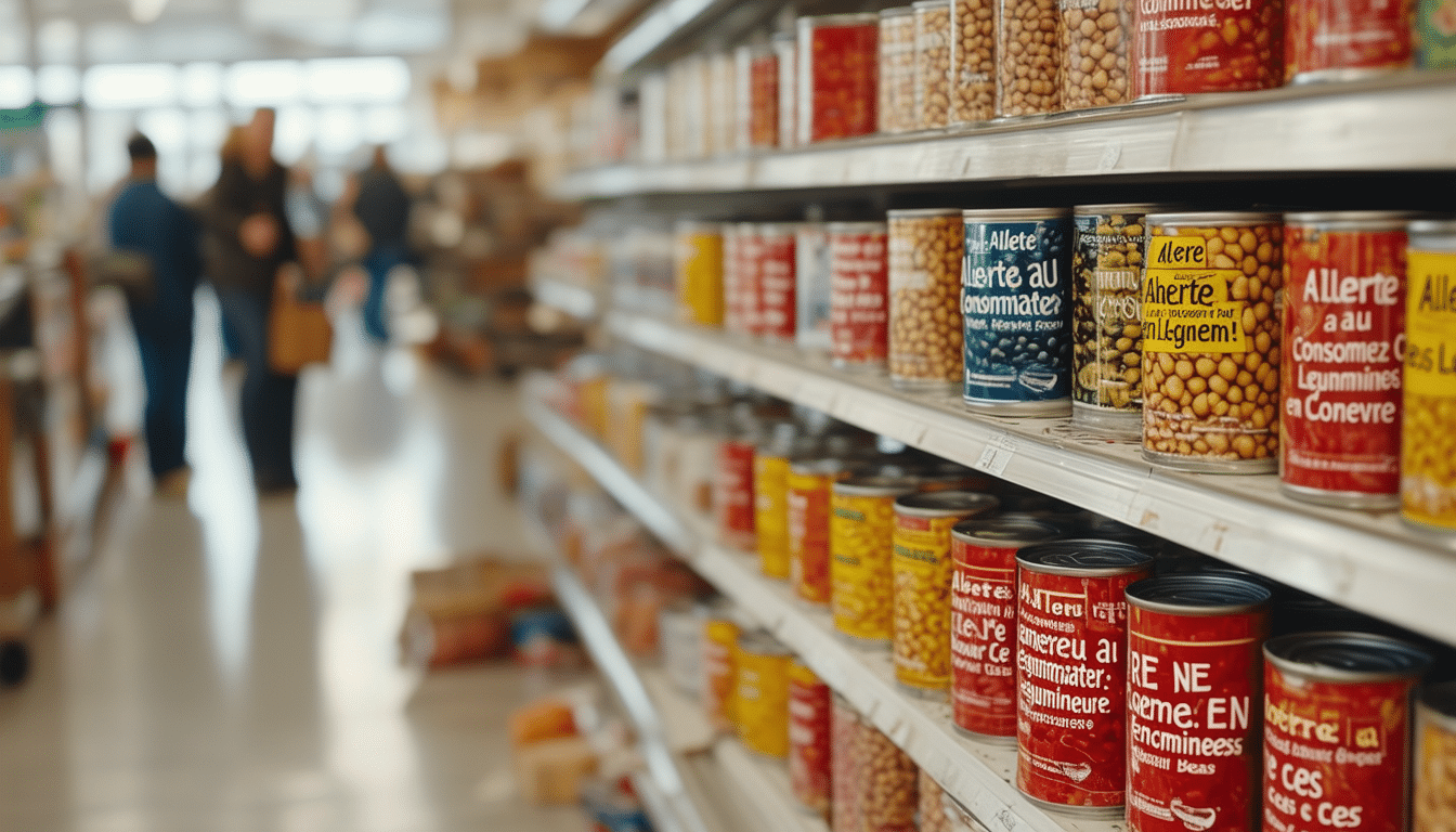 découvrez notre alerte au consommateur sur certaines légumineuses en conserve présentes dans les supermarchés. informez-vous sur les risques potentiels pour votre santé et les alternatives sûres à privilégier.
