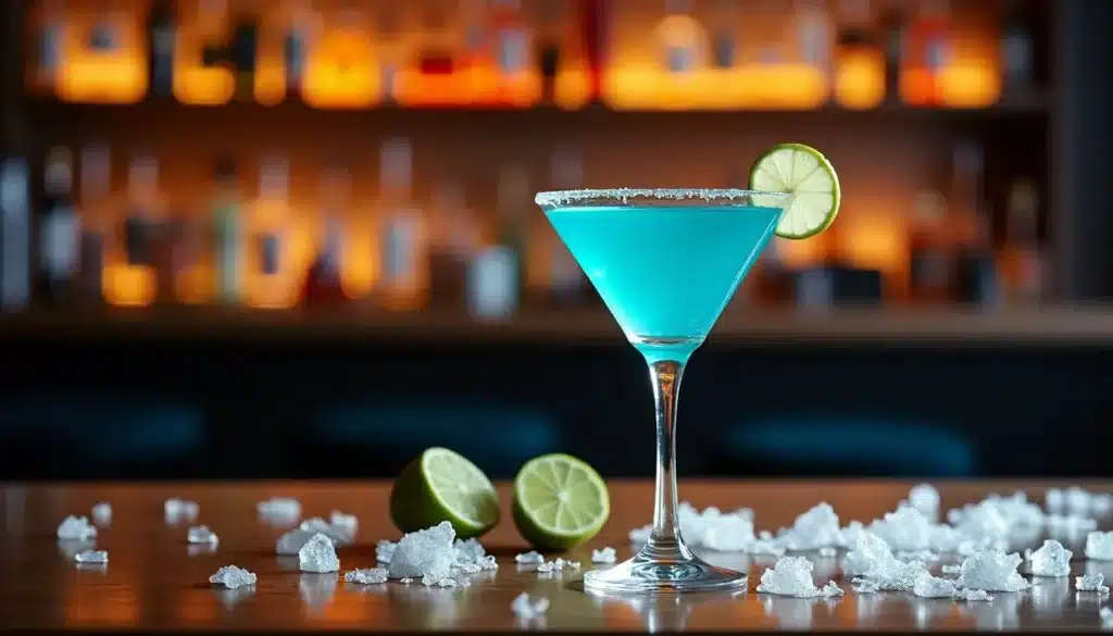 cocktail kamikaze bleu electrique