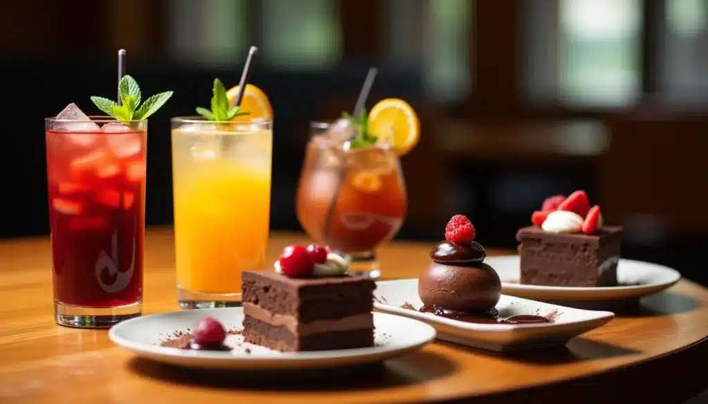 cocktails gourmets chocolat desserts
