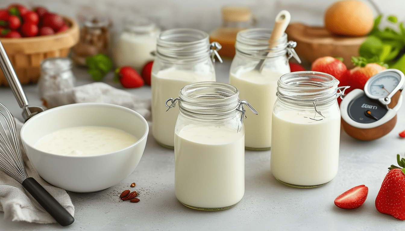 découvrez notre guide simple pour réaliser votre propre yaourt maison en seulement 3 étapes faciles et économiques. apprenez à choisir les ingrédients, à préparer le mélange et à obtenir un yaourt crémeux et délicieux, sans additifs ni conservateurs.