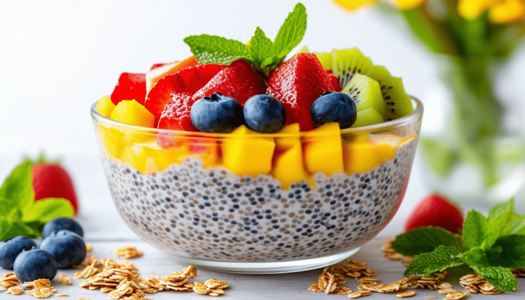 découvrez comment le pudding chia et fruits peut métamorphoser votre petit-déjeuner en une délicieuse explosion de saveurs et d'énergie. apprenez les bienfaits de ces ingrédients nutritifs et savourez un repas à la fois sain et gourmand.