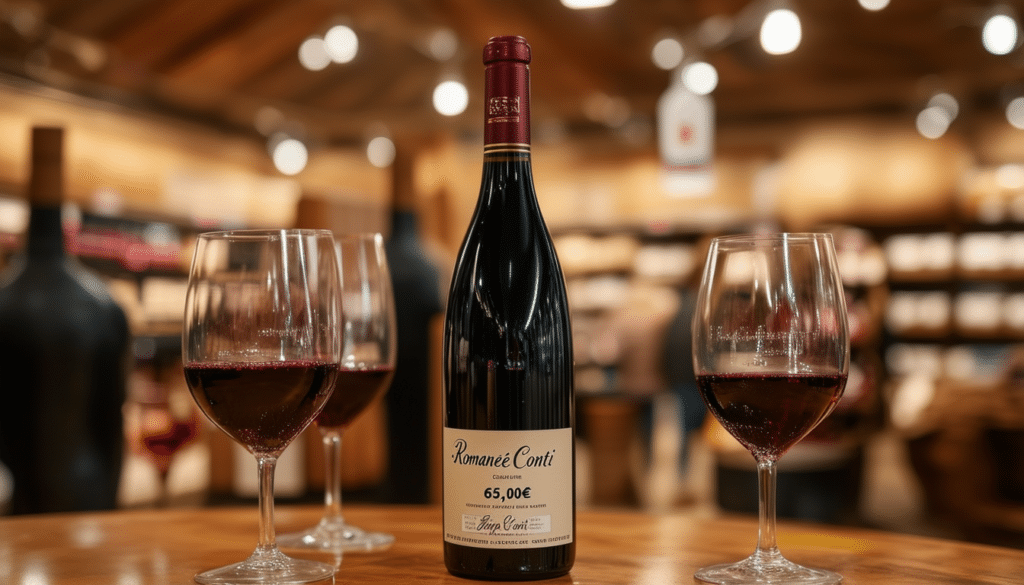 découvrez l'incroyable histoire d'un flacon de romanée-conti, estimé à 65 000 €, mis en avant dans le prospectus de la foire aux vins de super u en côte-d'or. un bijou des vignobles à portée de main pour les amateurs de grands crus.