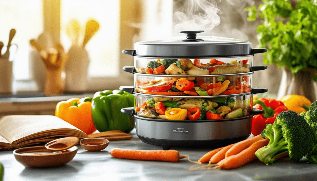 découvrez l'art de cuisiner à la vapeur avec notre sélection de recettes saines et délicieuses. préparez des plats savoureux tout en préservant les nutriments de vos ingrédients. idéal pour les gourmets soucieux de leur santé!