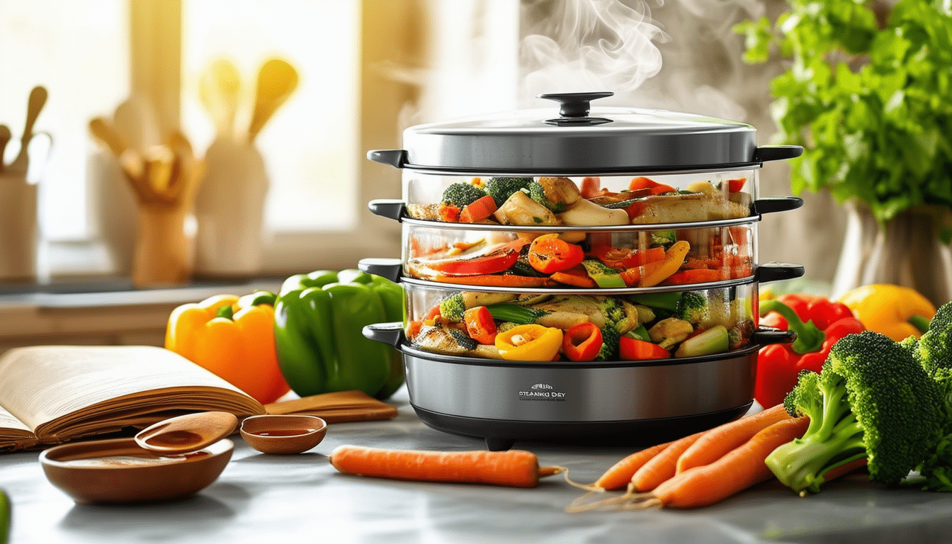 découvrez l'art de cuisiner à la vapeur avec notre sélection de recettes saines et délicieuses. préparez des plats savoureux tout en préservant les nutriments de vos ingrédients. idéal pour les gourmets soucieux de leur santé!