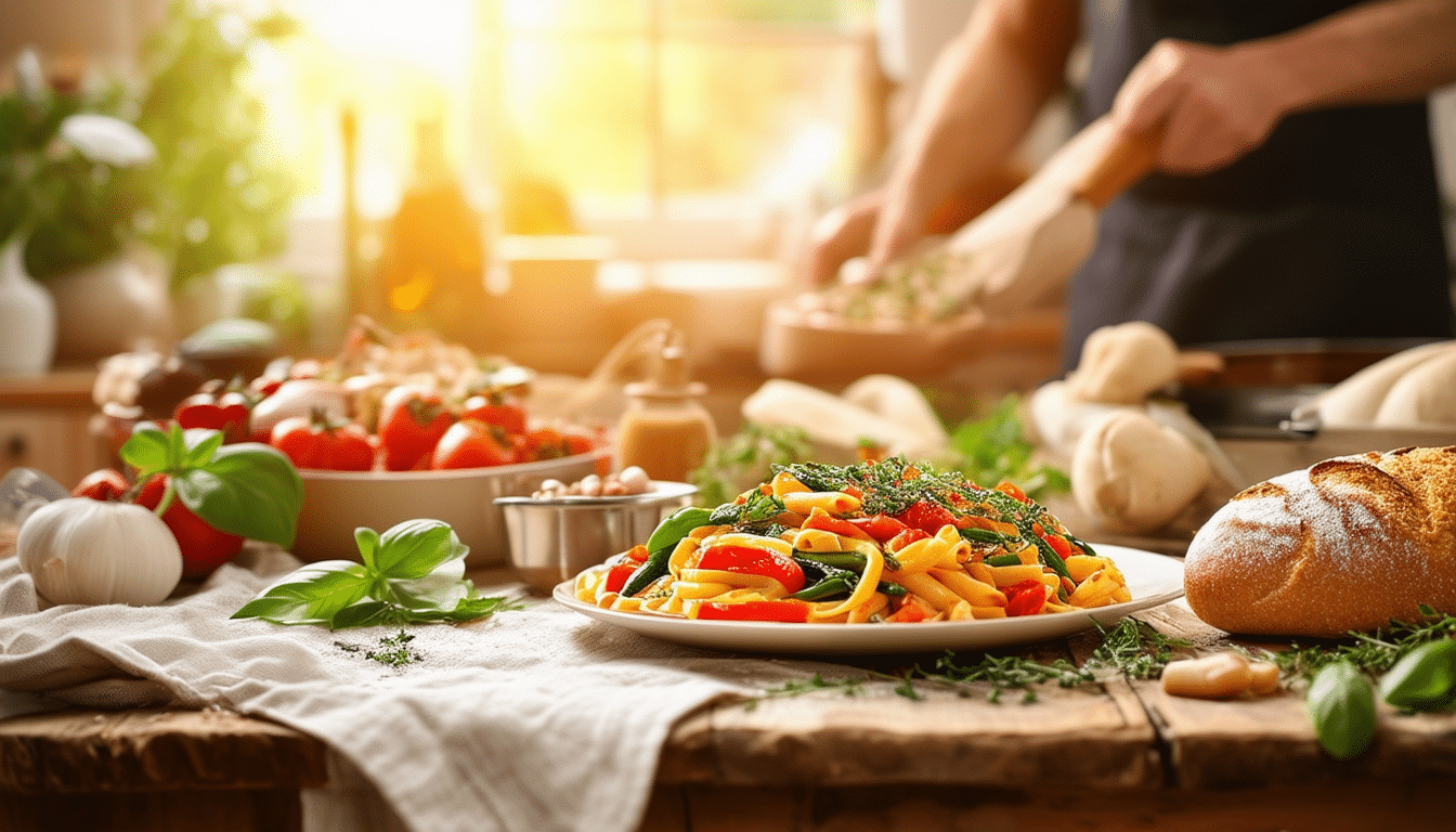 découvrez des recettes simples et savoureuses pour cuisiner maison ! transformez votre cuisine en un véritable espace de créativité culinaire avec des plats gourmands accessibles à tous. ideal pour les amateurs de cuisine qui souhaitent régaler leur famille et amis.