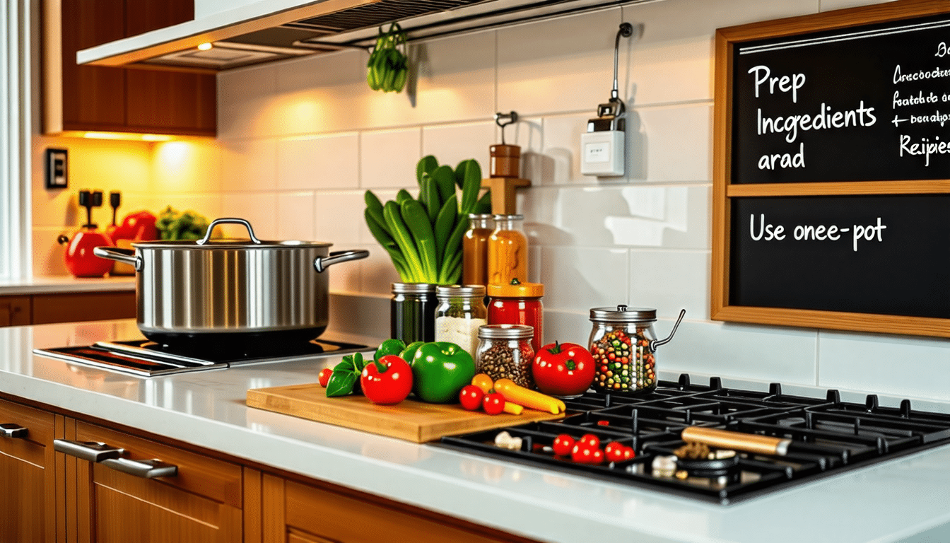 découvrez des astuces malignes pour optimiser votre temps en cuisine ! apprenez à préparer des repas savoureux plus rapidement avec des conseils pratiques et efficaces.