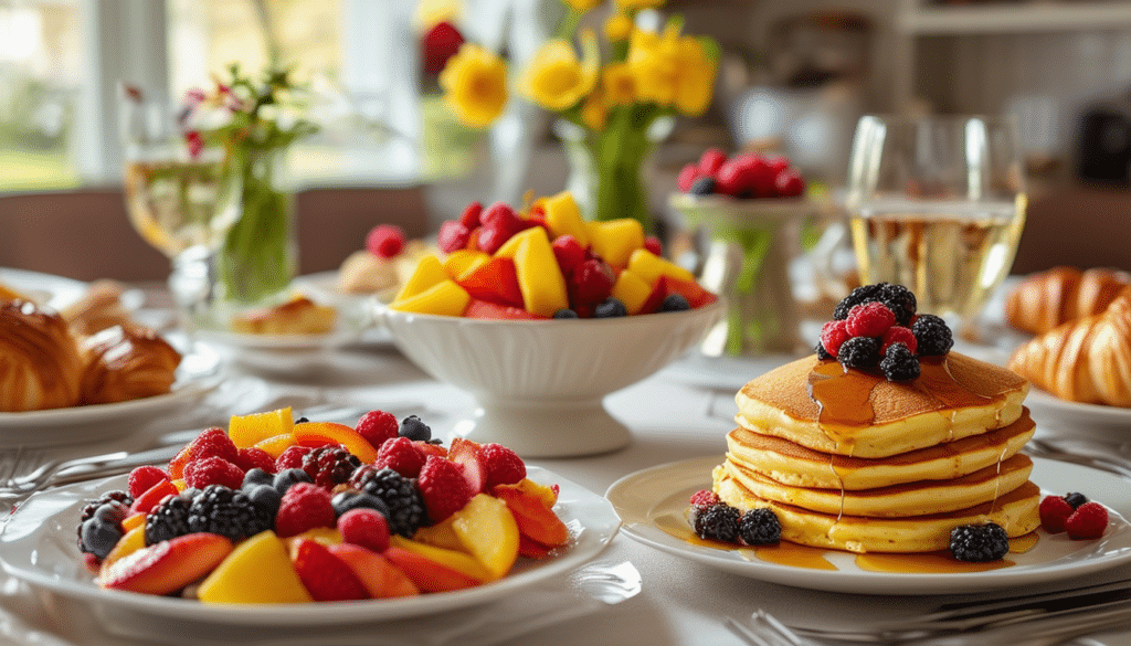 découvrez des recettes faciles et délicieuses pour un brunch de week-end qui ravira vos invités. variez les plaisirs avec ces idées simples à réaliser, alliant saveurs et présentation, pour créer un moment convivial inoubliable.