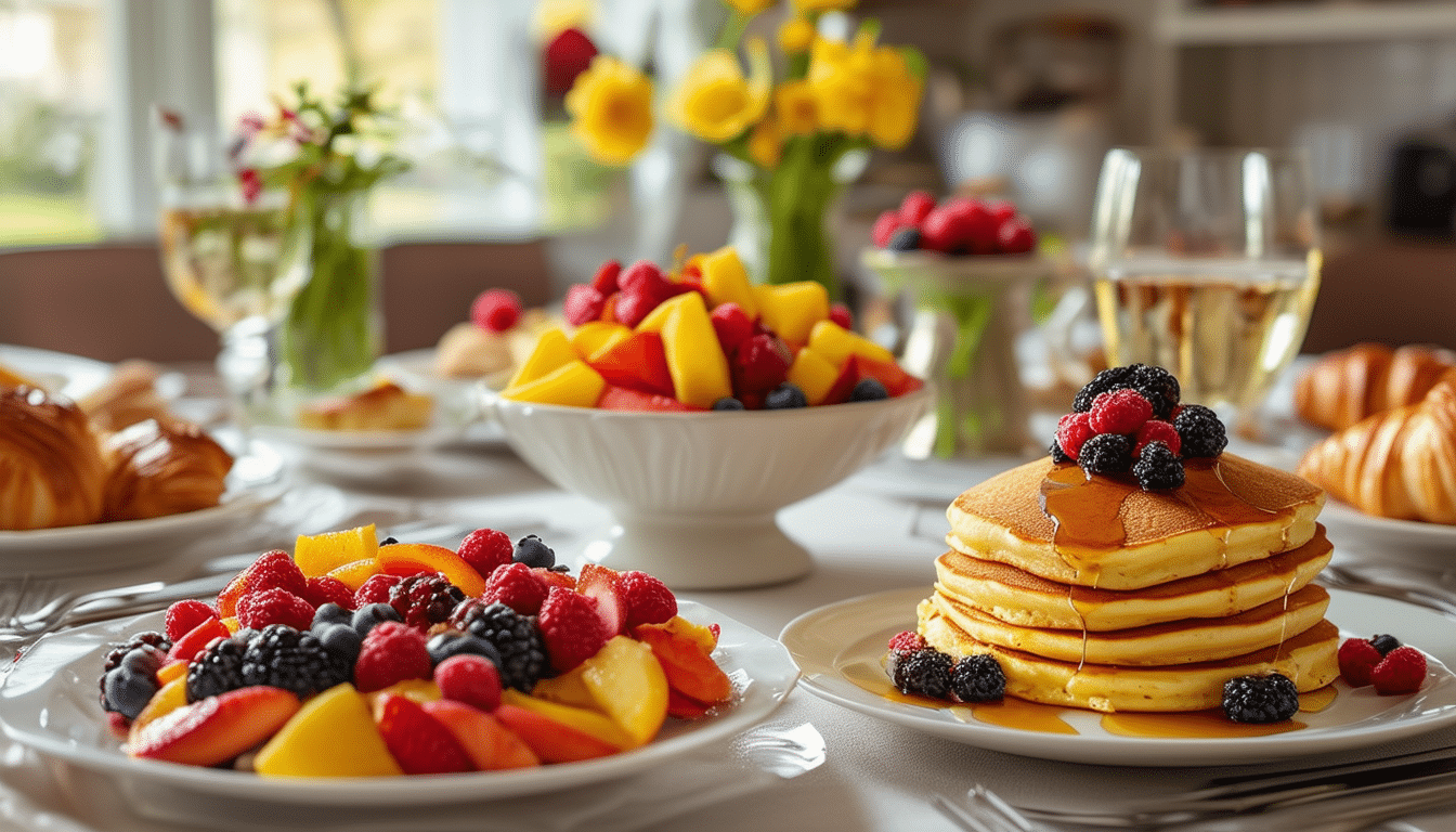 découvrez des recettes faciles et délicieuses pour un brunch de week-end qui ravira vos invités. variez les plaisirs avec ces idées simples à réaliser, alliant saveurs et présentation, pour créer un moment convivial inoubliable.