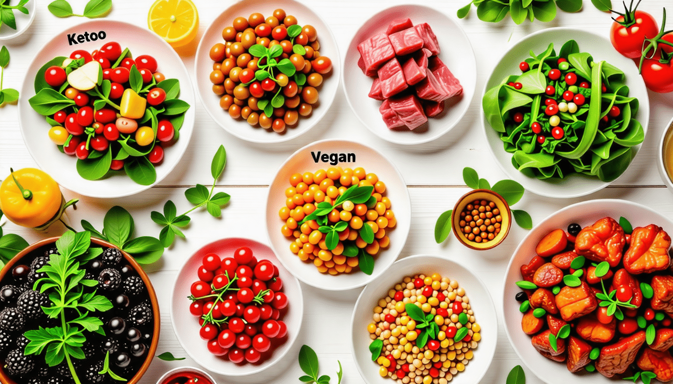 découvrez une sélection de recettes savoureuses adaptées à chaque régime spécifique. que vous soyez végétalien, sans gluten, paléo ou encore au régime cétogène, trouvez des plats qui raviront vos papilles tout en respectant vos besoins alimentaires.
