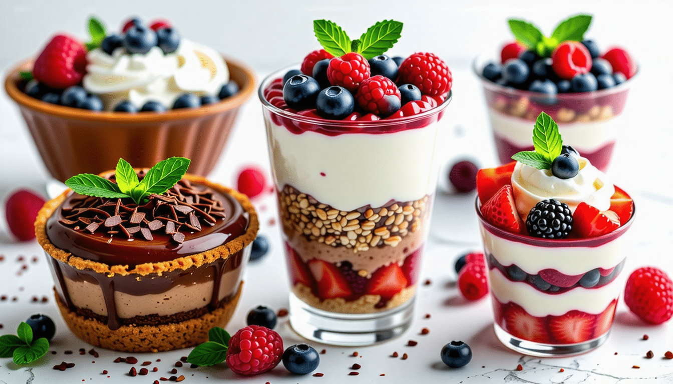 découvrez 5 recettes de desserts faciles et gourmands à réaliser sans cuisson. idéales pour toutes les occasions, ces douceurs raviront vos convives tout en simplifiant votre préparation en cuisine. régalez-vous avec des recettes simples et rapides à préparer !