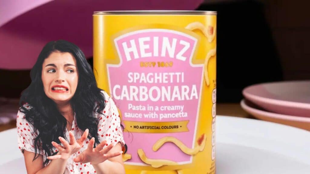 heinz ose vendre des carbonaras en conserve (les vais italiens sont furax)