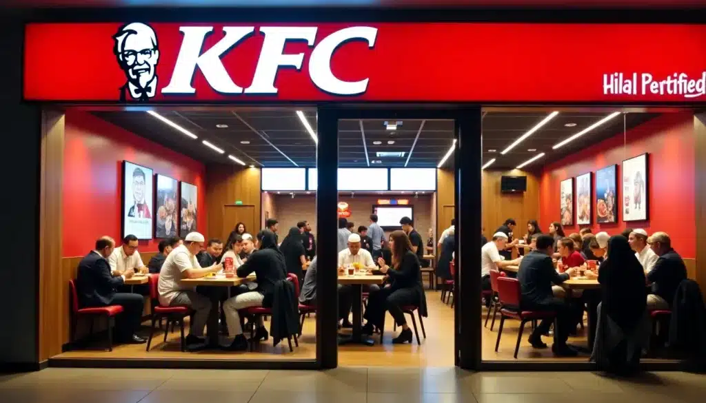 kfc halal certifiy ambiance vibrante