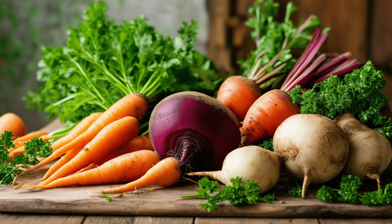 découvrez des recettes surprenantes mettant en valeur les légumes racines, pour un délice culinaire inoubliable. apprenez à préparer des plats savoureux et originaux qui sauront égayer vos repas tout en explorant la richesse des saveurs naturelles.