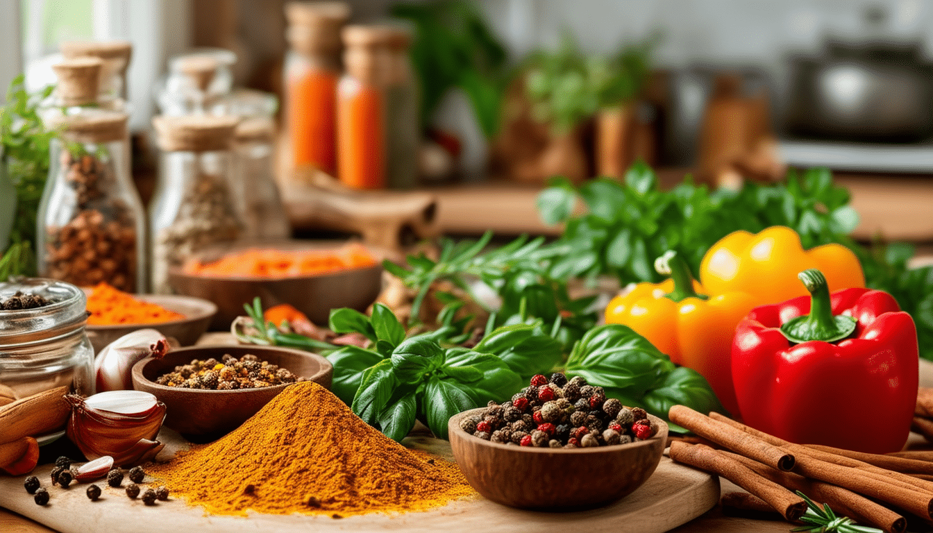 découvrez comment les épices naturelles peuvent transformer vos plats en leur apportant saveur, couleur et bienfaits pour la santé. explorez les multiples avantages des épices dans votre cuisine et apprenez à les utiliser au quotidien.