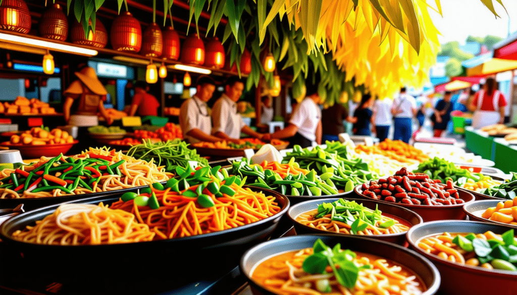 découvrez les saveurs envoûtantes de la thaïlande à travers un voyage culinaire unique. plongez dans une palette de plats authentiques, d'épices exotiques et de traditions gastronomiques qui éveilleront vos sens. ne manquez pas cette aventure délicieuse qui vous fera voyager au cœur de la culture thaïlandaise.