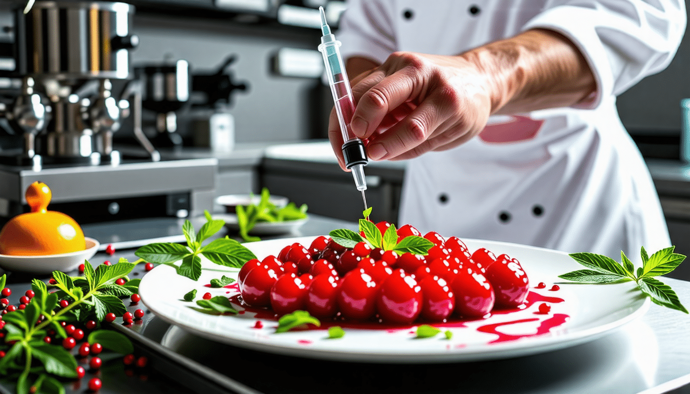 découvrez les merveilles de la cuisine moléculaire, une approche révolutionnaire qui transforme des ingrédients quotidiens en créations gustatives surprenantes. plongez dans l'univers fascinant des techniques innovantes, des textures inoubliables et des saveurs audacieuses qui vous émerveilleront à chaque bouchée.