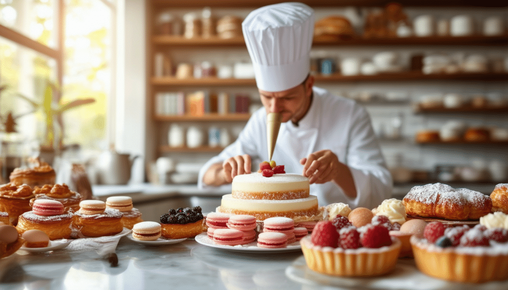 découvrez les astuces et techniques incontournables pour maîtriser l'art de la pâtisserie et réaliser des desserts dignes des plus grands chefs. apprenez à élaborer des recettes savoureuses et époustouflantes qui impressionneront vos invités, tout en perfectionnant vos compétences en cuisine.