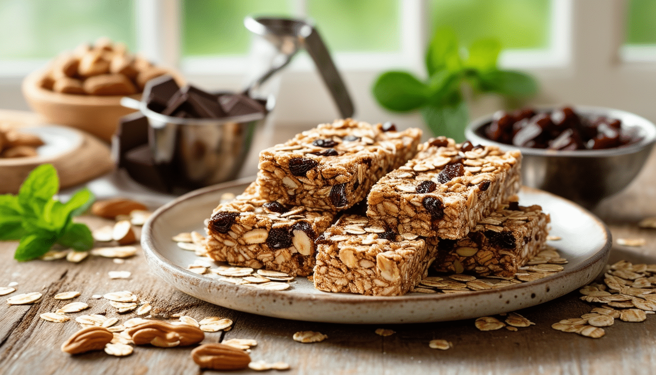 découvrez la recette ultime pour préparer des barres énergétiques maison délicieuses et saines. faciles à réaliser, ces barres sont parfaites pour une collation nutritive à tout moment de la journée.