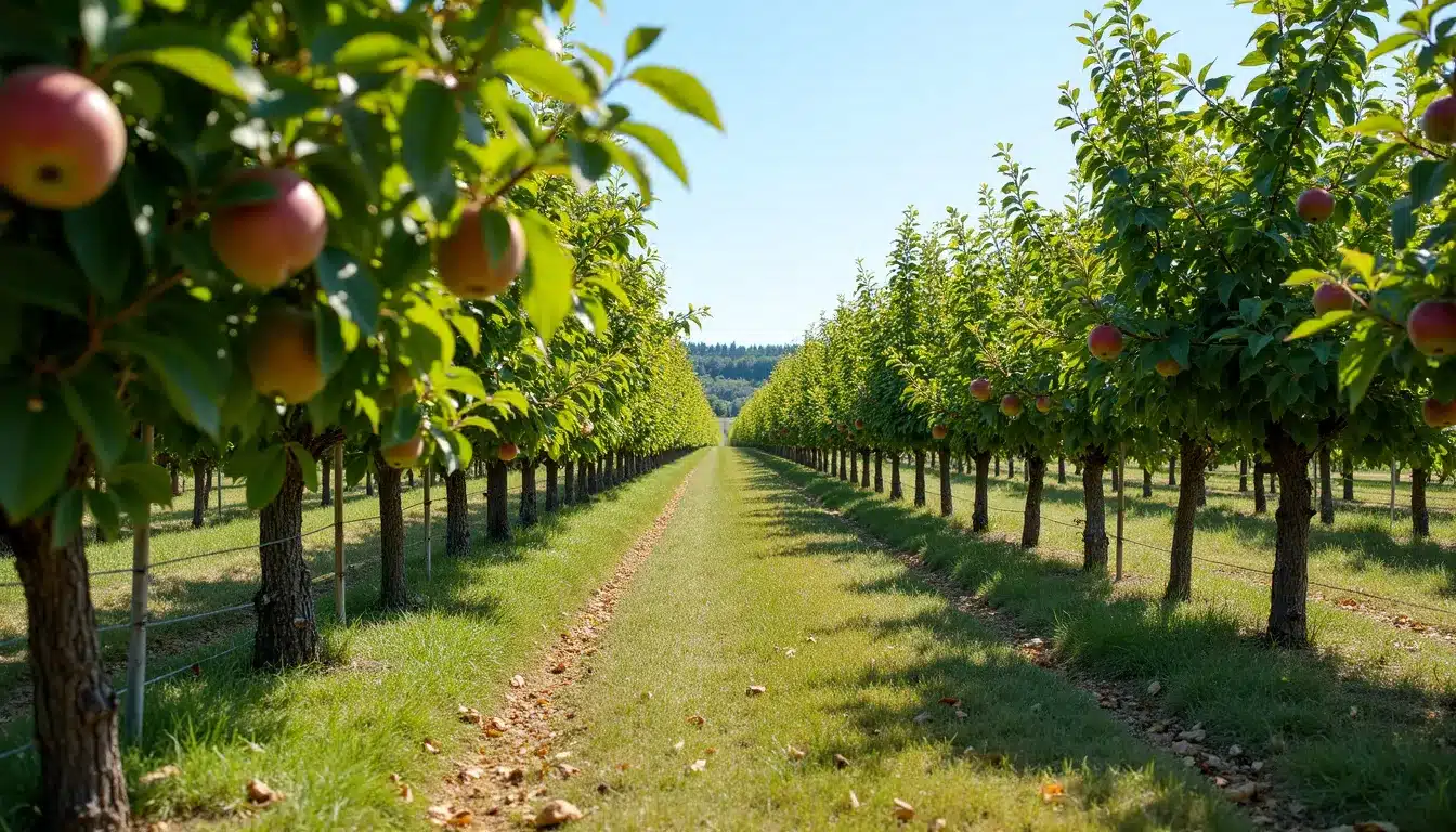 orchard bordeaux fruit trees