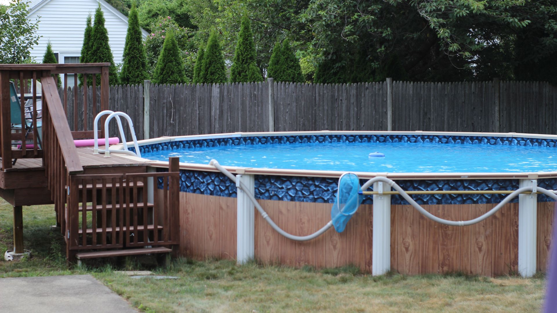 piscine hors sol hiver