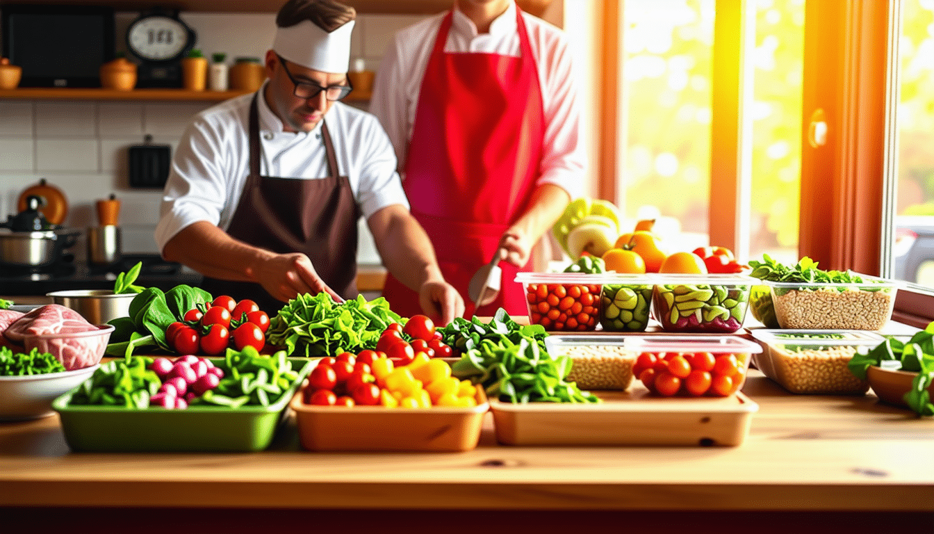 découvrez comment préparer une semaine entière de repas savoureux en seulement 2 heures ! grâce à nos astuces et recettes rapides, redécouvrez le plaisir de cuisiner tout en gagnant du temps. idéal pour les personnes actives souhaitant savourer de délicieux plats faits maison sans y passer des heures.