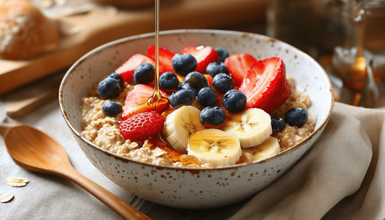 découvrez une recette délicieuse à base d'avoine qui allie saveur et nutrition. parfaite pour un petit-déjeuner sain ou une collation gourmande, cette préparation facile à réaliser saura séduire vos papilles tout en vous apportant les bienfaits de l'avoine.