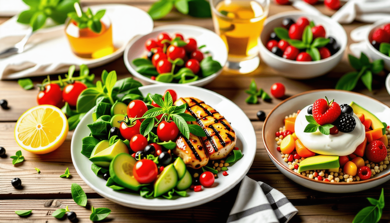 explorez notre sélection de recettes légères et savoureuses qui allient plaisir et santé. découvrez des plats gourmands à savourer sans culpabilité, idéaux pour un mode de vie équilibré. préparez-vous à éveiller vos papilles tout en prenant soin de votre bien-être !