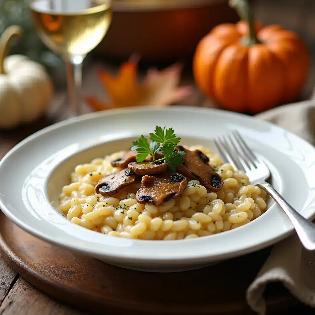 risotto aux cèpes
