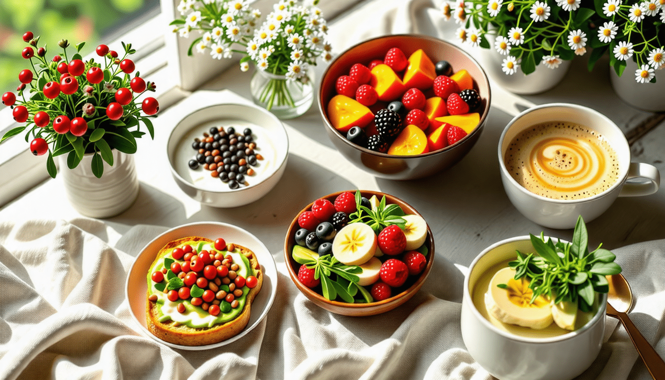 découvrez des recettes de petit-déjeuner sains et délicieux pour des matinées pleines d'énergie. savourez des plats équilibrés qui boosteront votre journée dès le réveil !