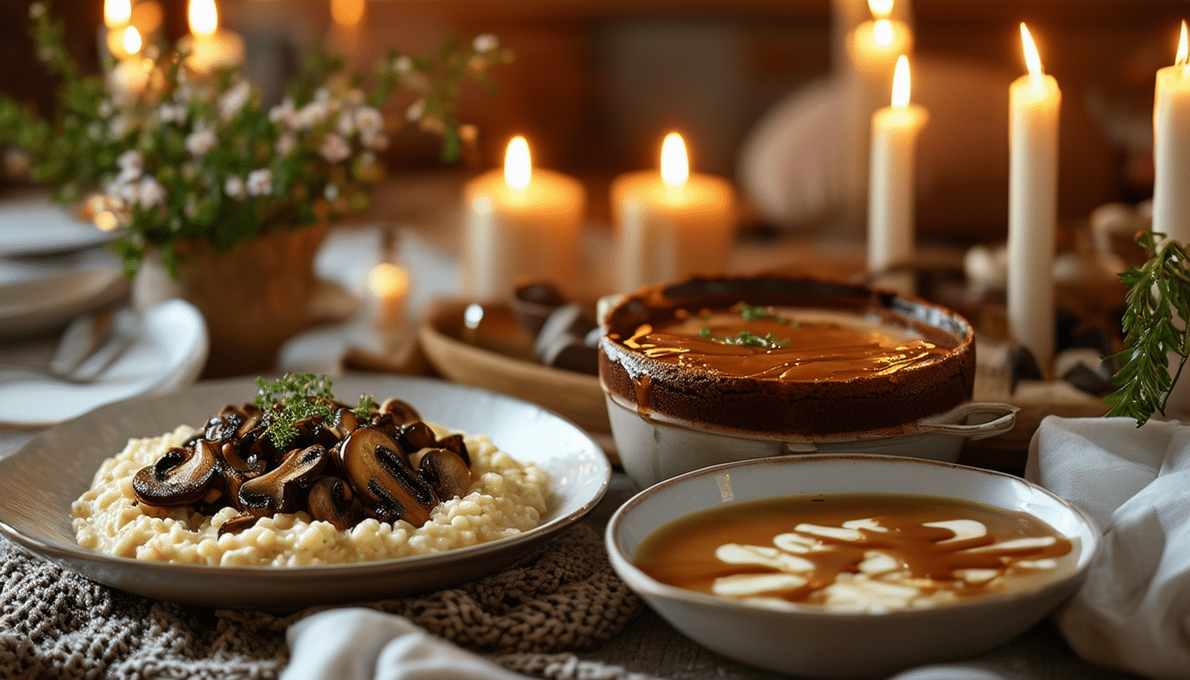 découvrez des recettes de plats réconfortants qui illumineront vos soirées. que ce soit pour un dîner chaleureux en famille ou entre amis, ces délices culinaires sauront réchauffer les cœurs et apaiser les esprits.