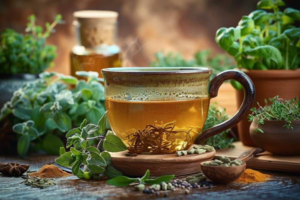 Tisane anti-inflammatoire pour soulager le ventre gonflé : remèdes naturels pour un confort digestif