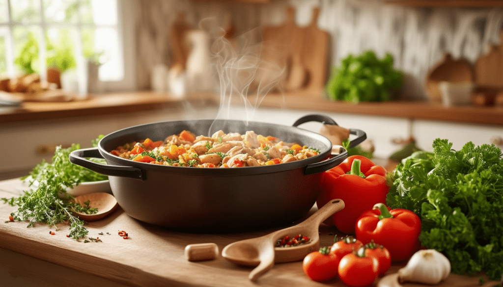 découvrez notre aventure culinaire à travers des recettes one-pot faciles et délicieuses. parfaites pour les repas en famille ou entre amis, ces plats simples allient saveurs et praticité pour un moment gourmand sans stress.