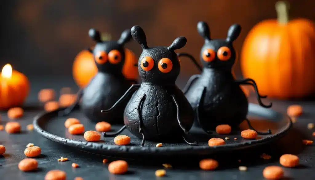 araignées en réglisse