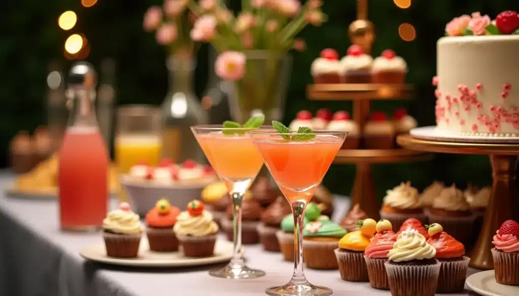 bar à desserts ou à cocktails