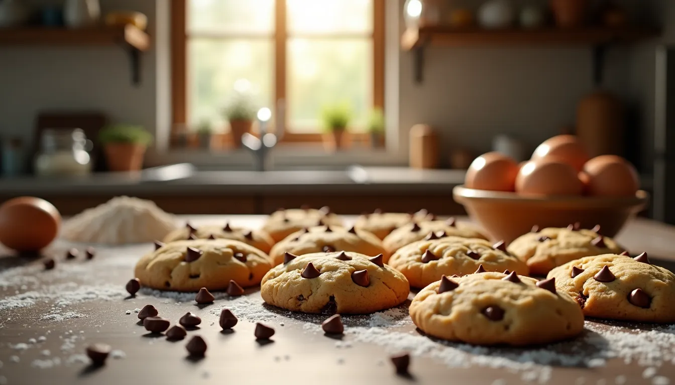 biscuits frais cuisine rustique